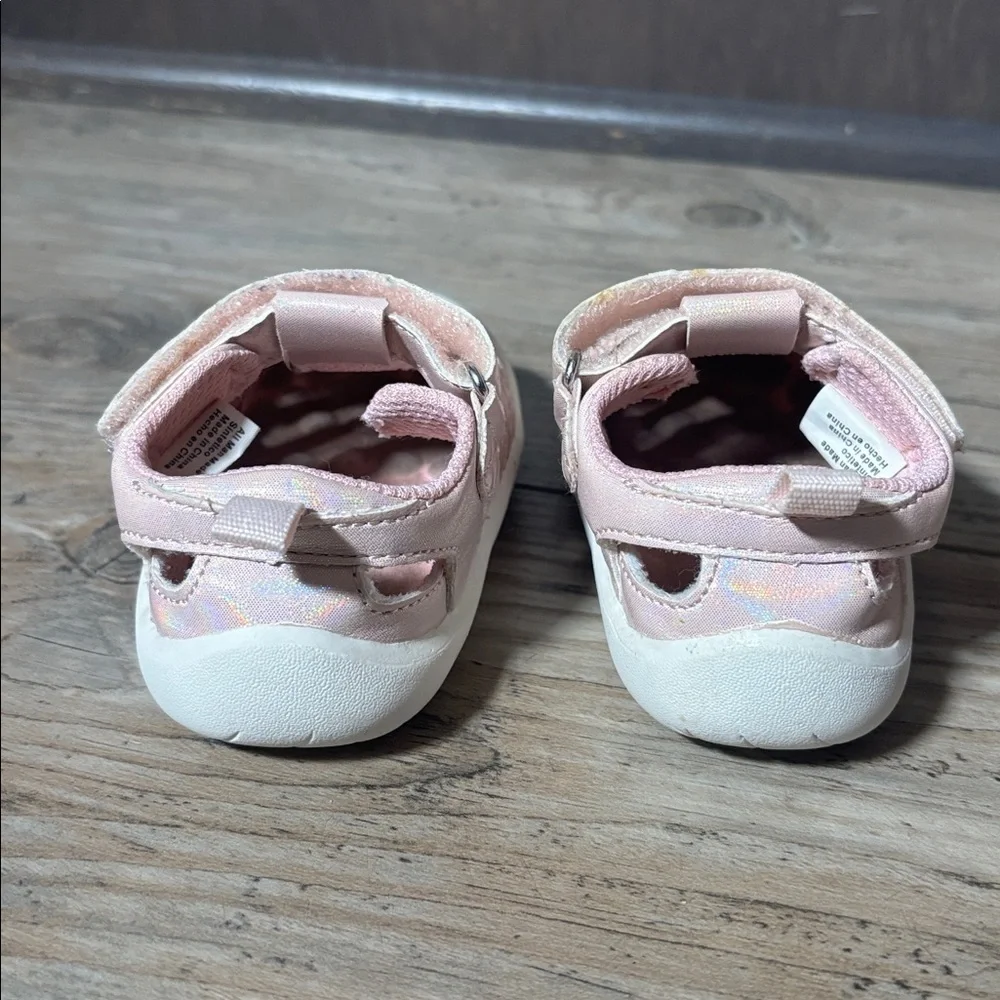 Stride Rite Blush Baby Walker Shoes Size 4